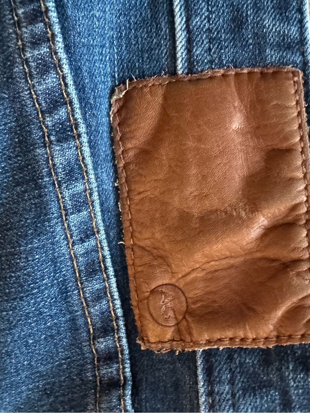 Ag Adriano Goldschmied Men's Indigo Straight Jeans - Picture 7 of 8